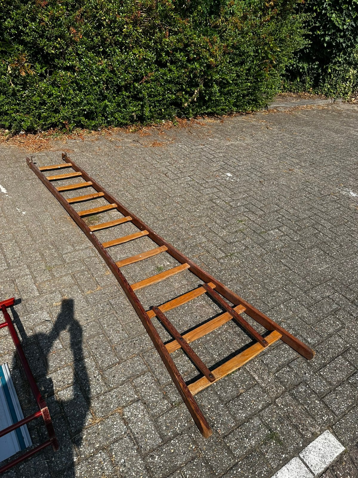 Schilderstrap ladder lengte 324 cm, Ophalen, Gebruikt, 2 tot 4 meter