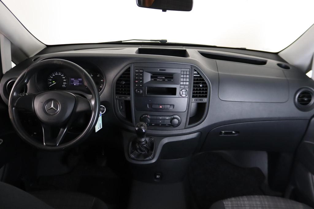 Mercedes-Benz Vito Tourer 109 CDI Base Lang 8-Persoons, Airc, Auto's, Mercedes-Benz, Voorwielaandrijving, Euro 5, Stof, Gebruikt