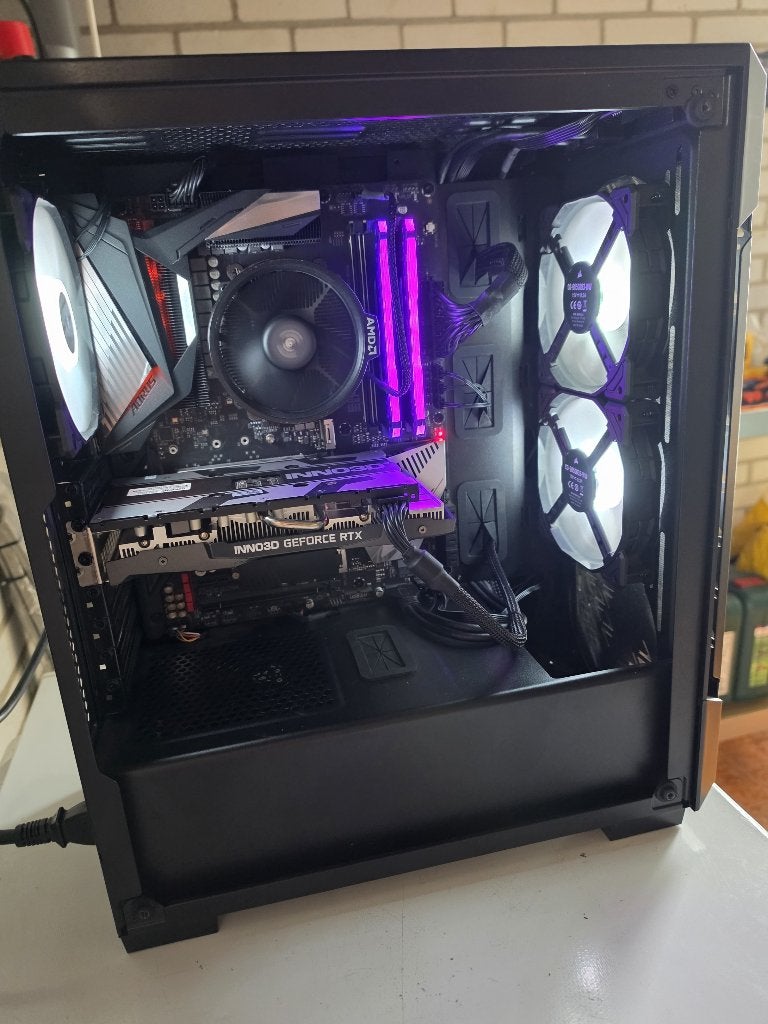 'Game' PC, Computers en Software, Desktop Pc's, Gebruikt, 3 tot 4 Ghz, SSD, 16 GB, Met videokaart, Gaming, Ophalen