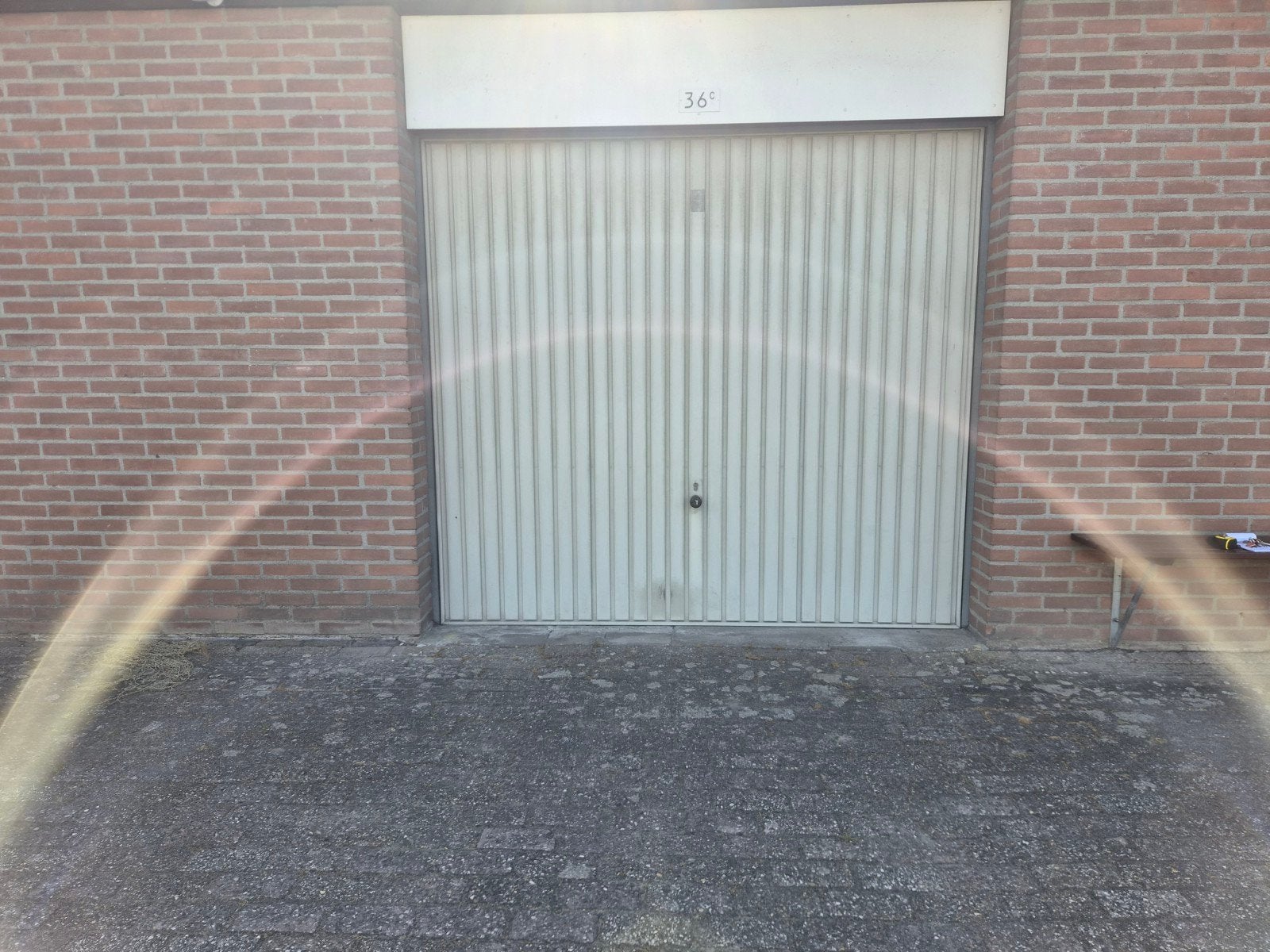 Garagedeur, Ophalen, Gebruikt, 120 cm of meer, Garagedeur