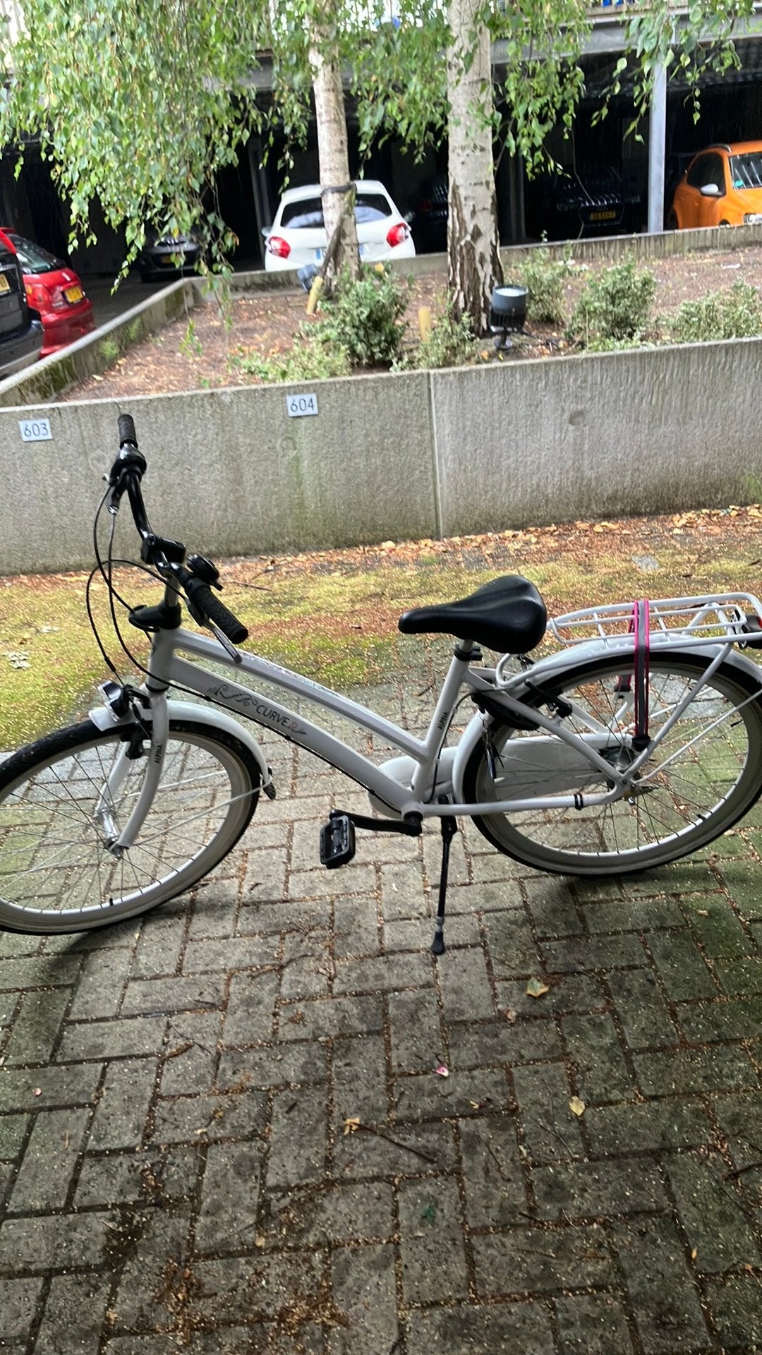 Damesfiets, Minder dan 10 versnellingen, Gebruikt, Overige maten, Minder dan 47 cm