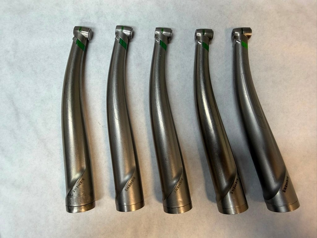 Mr Dental | Siemens | T1 Groene Hoekstukken | Tandarts, Ophalen of Verzenden, Nieuw