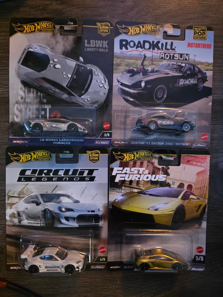 Hot Wheels Premium Auto's - Diverse modellen, Nieuw, Ophalen of Verzenden, 333 Continental Boulevard, El Segundo, CA 90245, USA