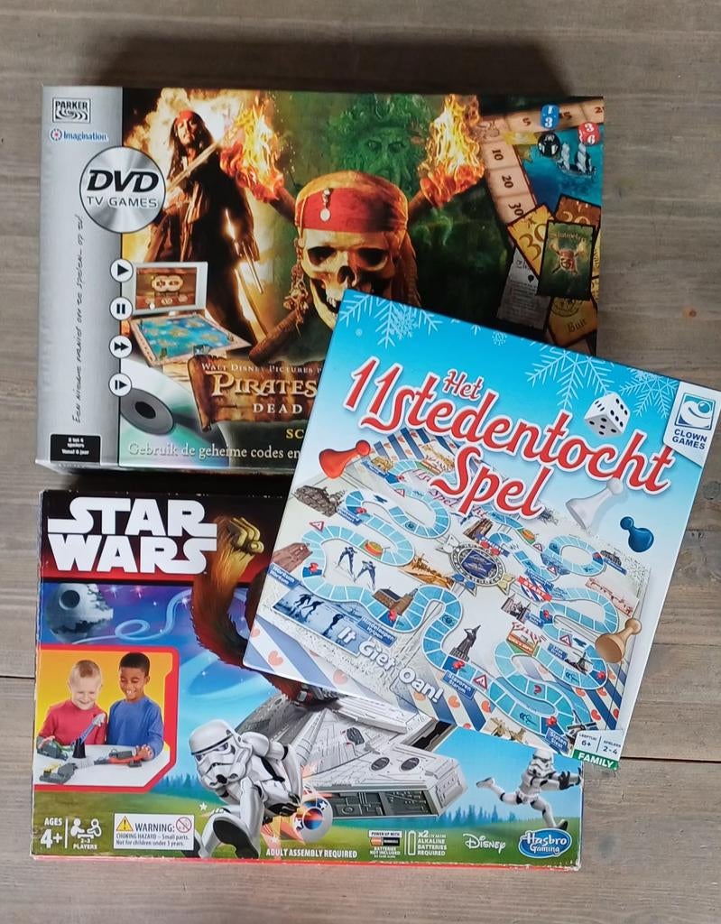Gratis spellen Het 11 Stedentocht Spel, Star Wars, Pirates, Hobby en Vrije tijd, Gezelschapsspellen | Bordspellen, Vijf spelers of meer
