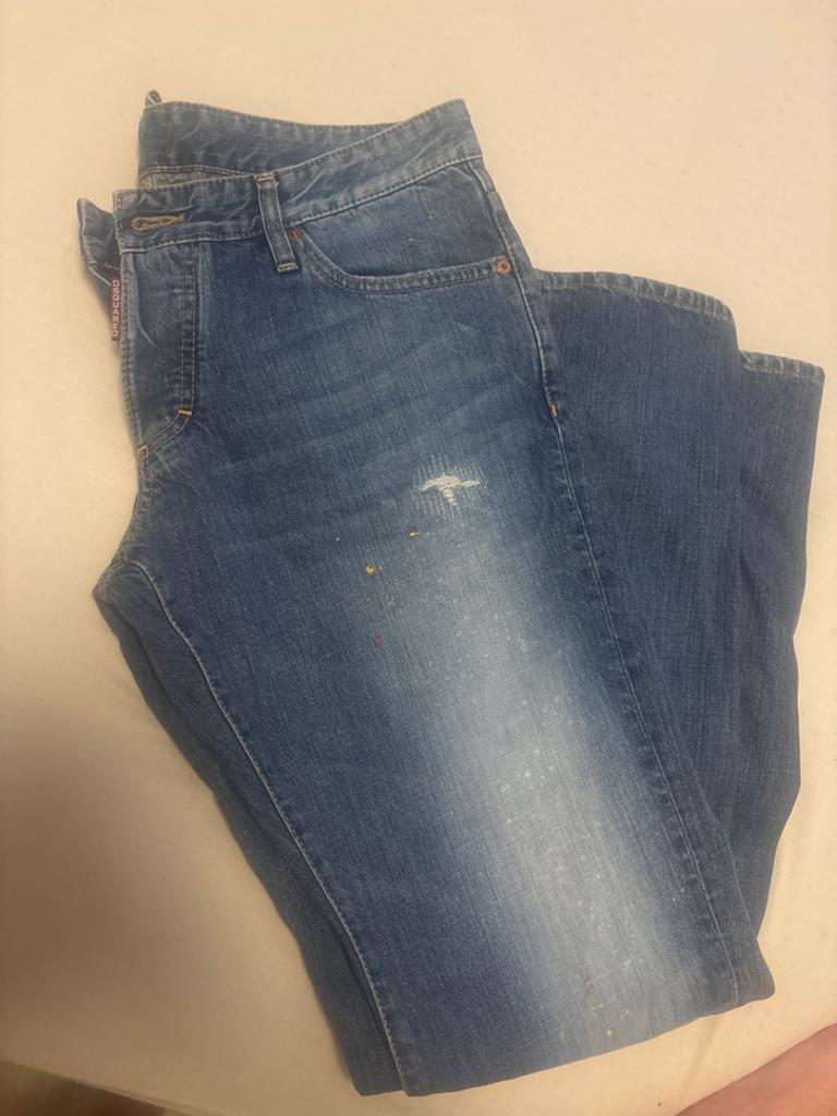 Dsquared2 spijkerbroek - Nieuw met labels, Kleding | Heren, Ophalen of Verzenden, Nieuw, Blauw, Overige jeansmaten