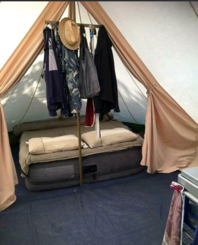 Randstad Bunzing 4pers tent katoen, veel extra's, nieuwstaat, Ophalen, Zo goed als nieuw