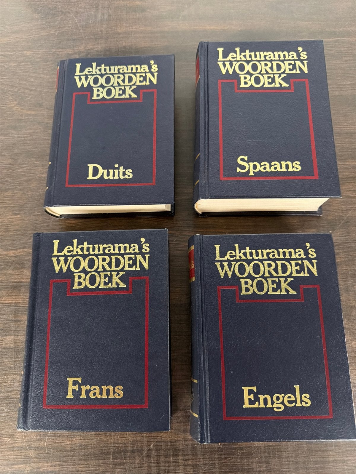 Lekturama's Woordenboek: Duits, Spaans, Frans, Engels, Ophalen, Gelezen, Overige uitgevers, Duits