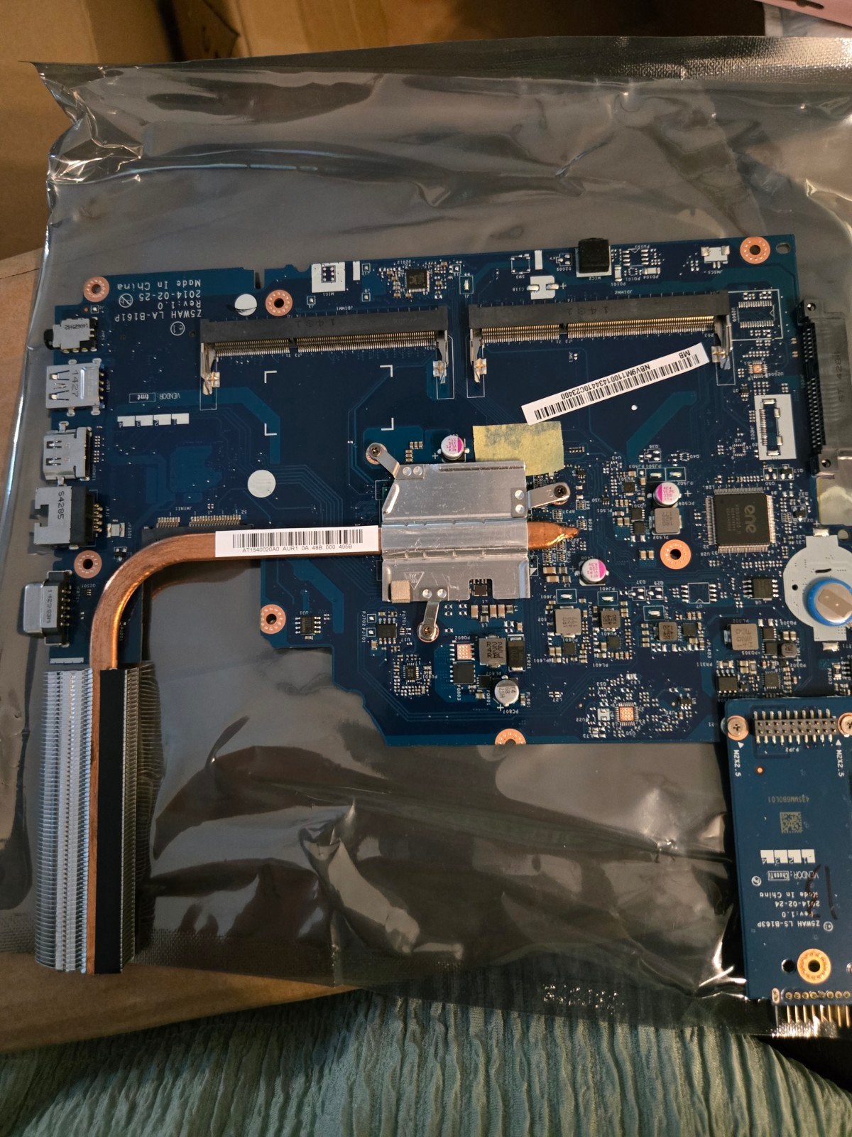 Laptop Moederbord Z5WAH LA-B161P - Nieuw in verpakking, Onbekend, Overige soorten, Nieuw, Laptop Moederbord