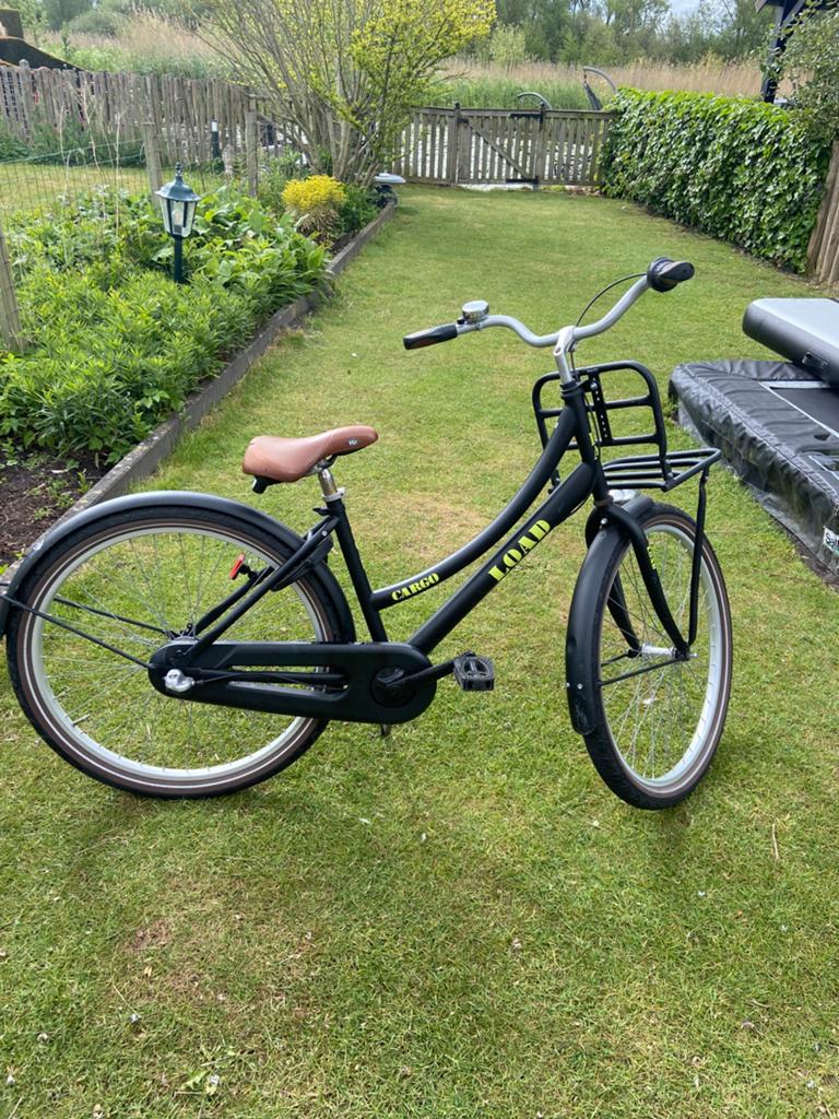 Stoere meiden fiets 26 inch, Terugtraprem, Versnellingen, Zo goed als nieuw, Ophalen