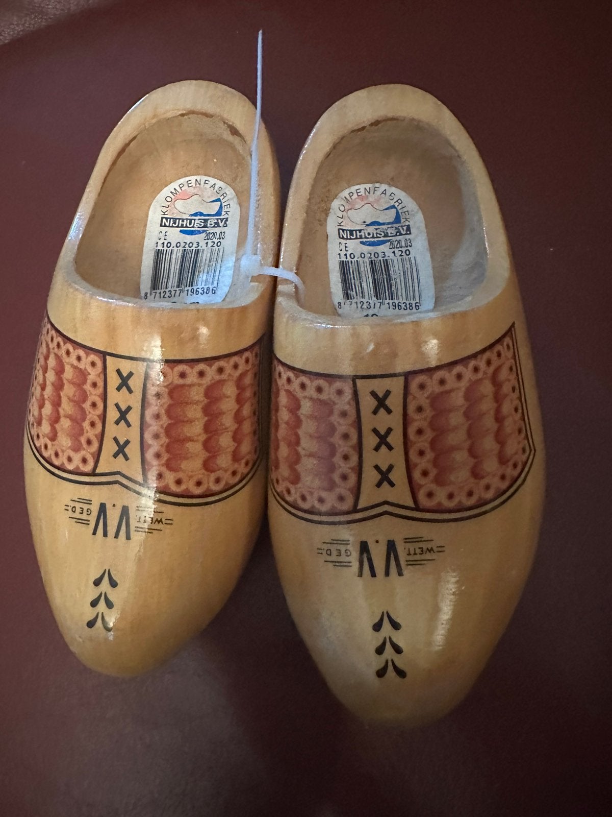 Kleine houten klompen maat 19, Verzamelen, Ophalen of Verzenden, Nieuw