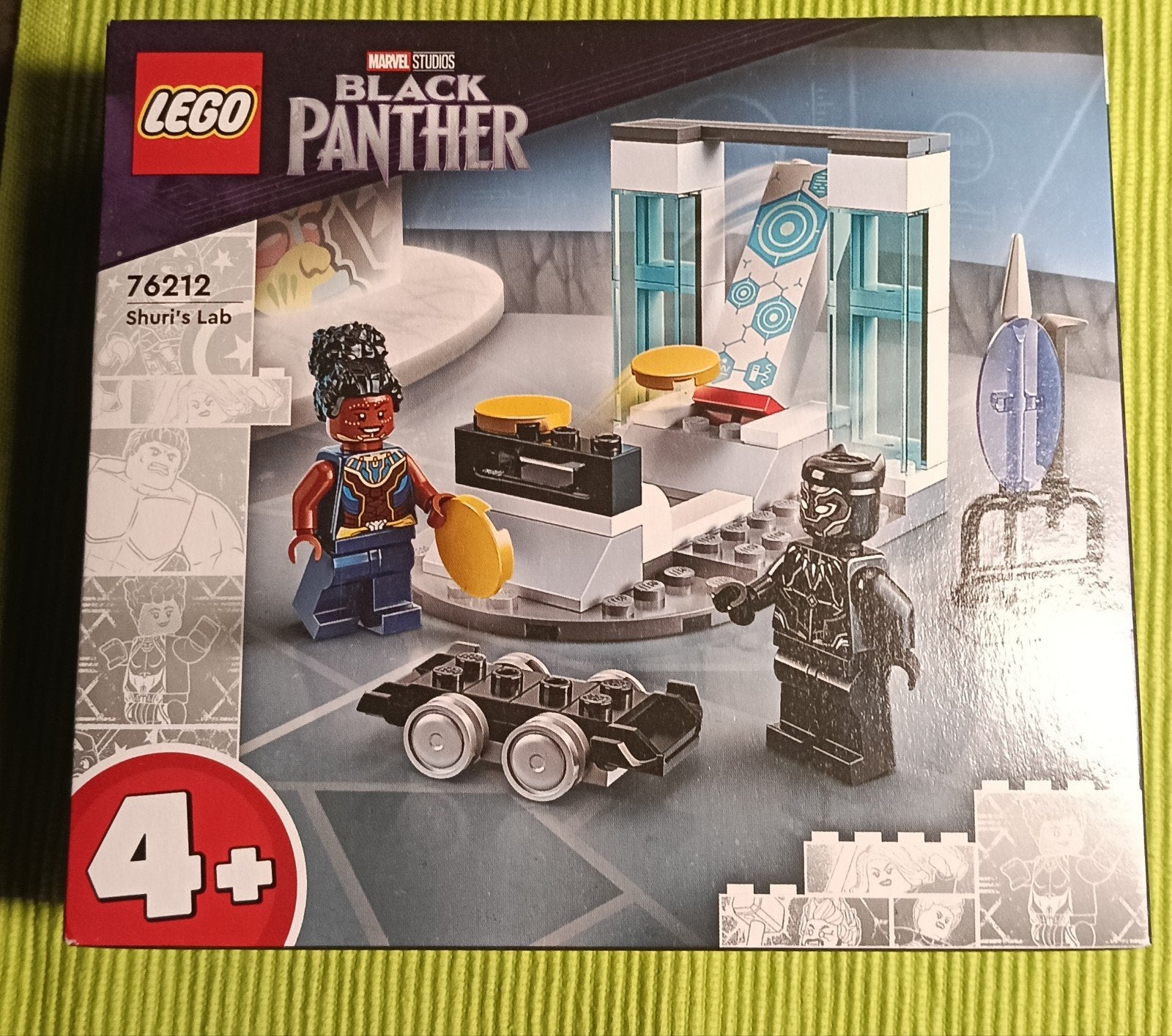 LEGO Marvel Black Panther Shuri's Lab 76212 Nieuw, Ophalen of Verzenden, Nieuw, Overige merken