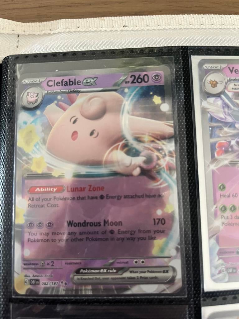 Clefable ex 082/197 | Obsidian Flames, Ophalen of Verzenden, Zo goed als nieuw
