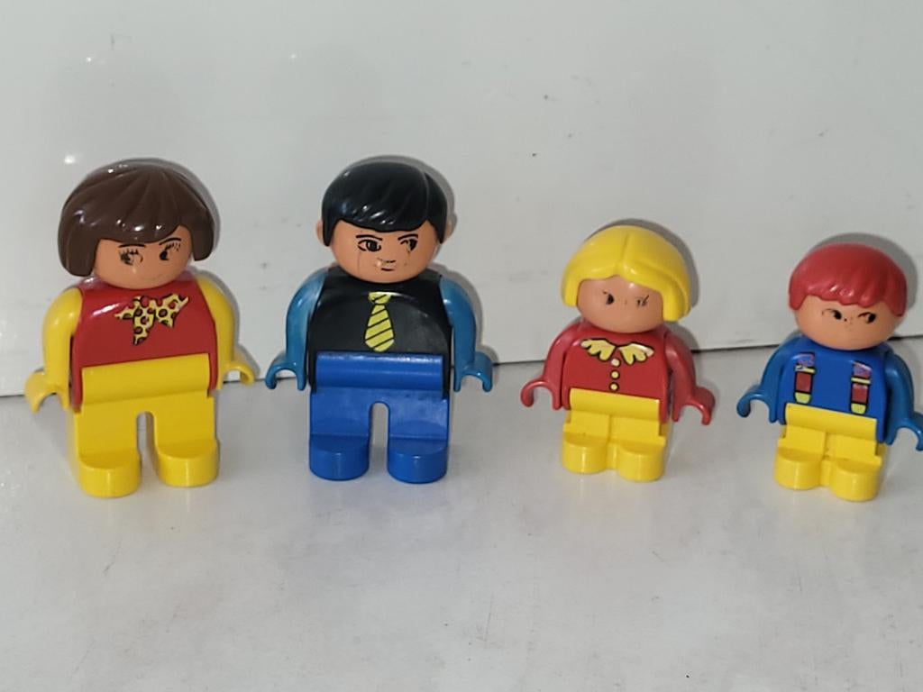 Duplo poppetjes gezin familie, Gebruikt, Ophalen of Verzenden, Duplo, Duplo