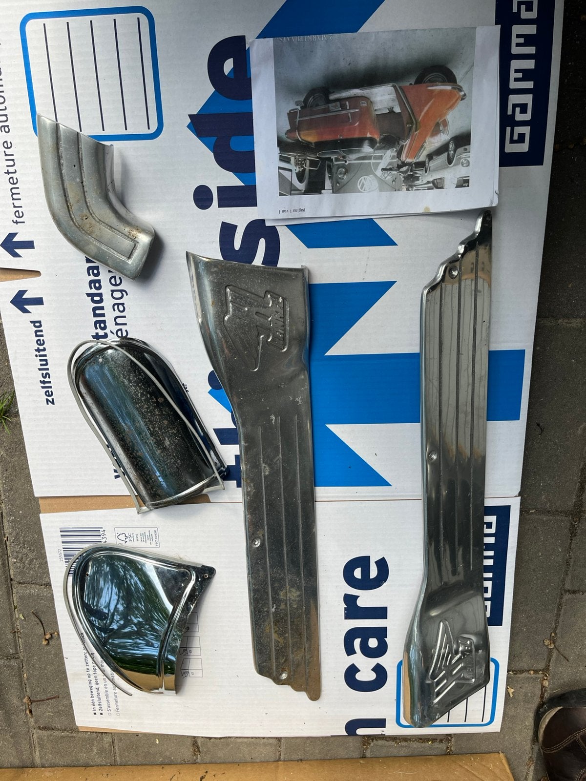 Sierdelen voor de heinkel A1/A2 vanaf bouwjaar 60+, Ophalen, Overige typen, Overige merken