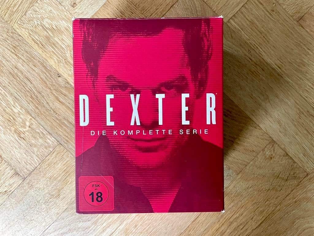 Dexter - Complete serie op DVD (nette staat, met ENG), Vanaf 16 jaar, Boxset, Ophalen of Verzenden, Zo goed als nieuw