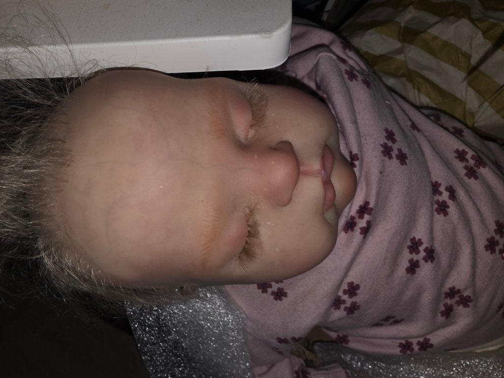 Reborn eur 100, Verzenden, Zo goed als nieuw, Pop, Levensecht of Reborn