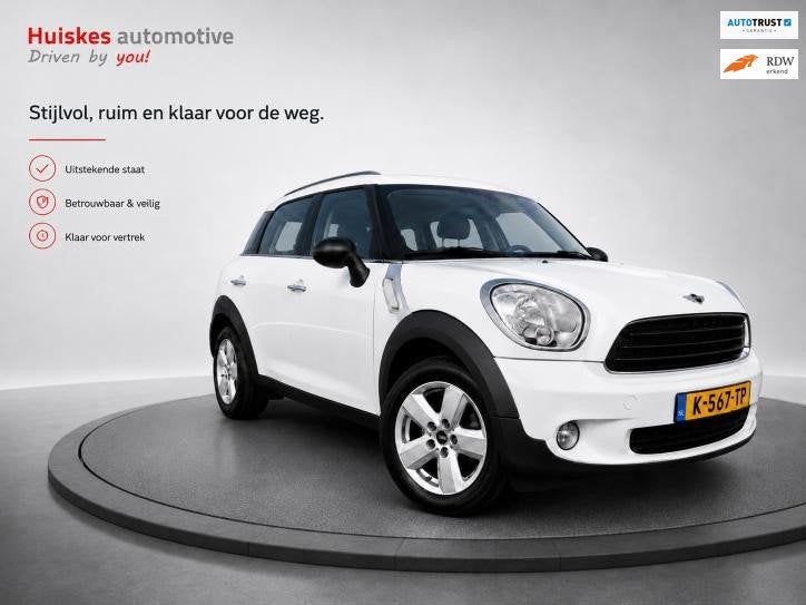 Mini Mini Countryman 1.6 One Pepper Climate/stoelverw/PDC, Voorwielaandrijving, Stof, Gebruikt, Electronic Stability Program (ESP)
