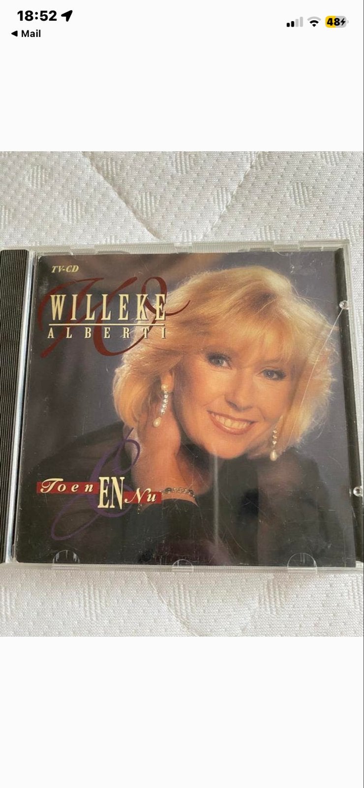Willeke Alberti - Toen en Nu CD (Pop, Levenslied), Ophalen of Verzenden, Gebruikt, Pop