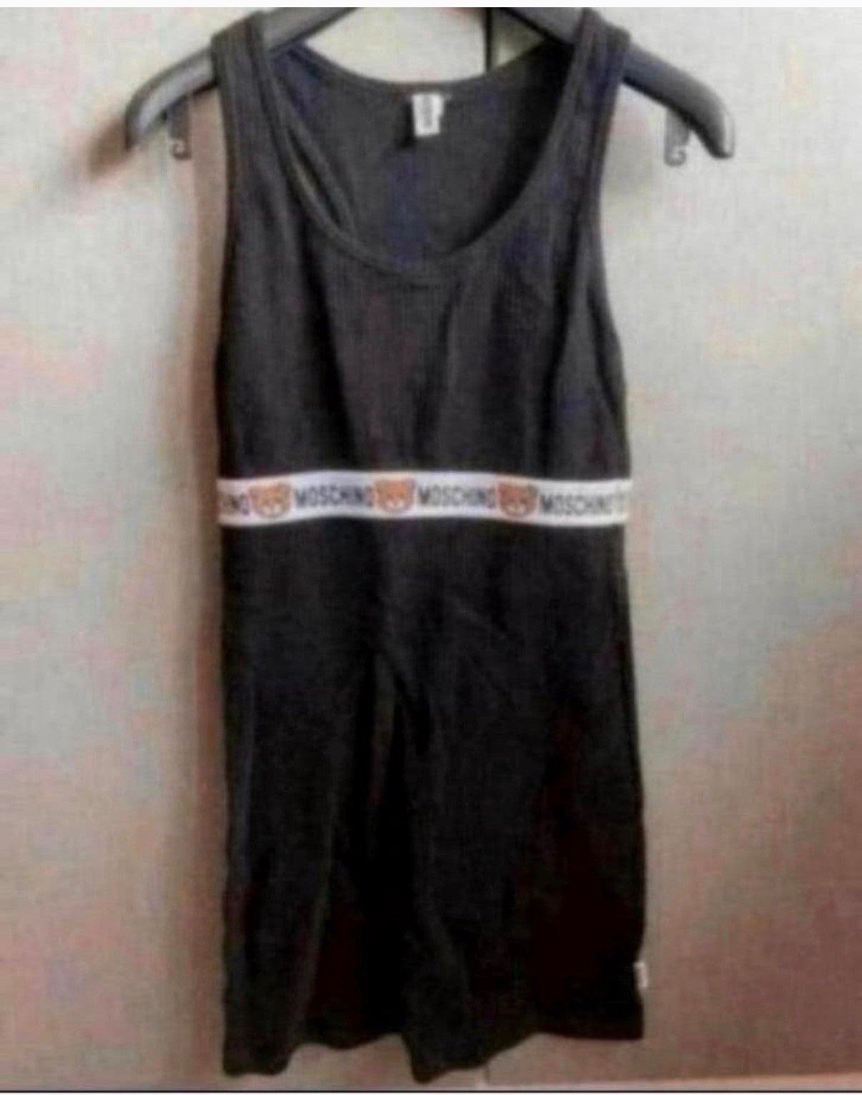 Moschino Jurk met Teddybeer Logo - Maat L, Zwart, Maat 42/44 (L), Ophalen of Verzenden, Gedragen