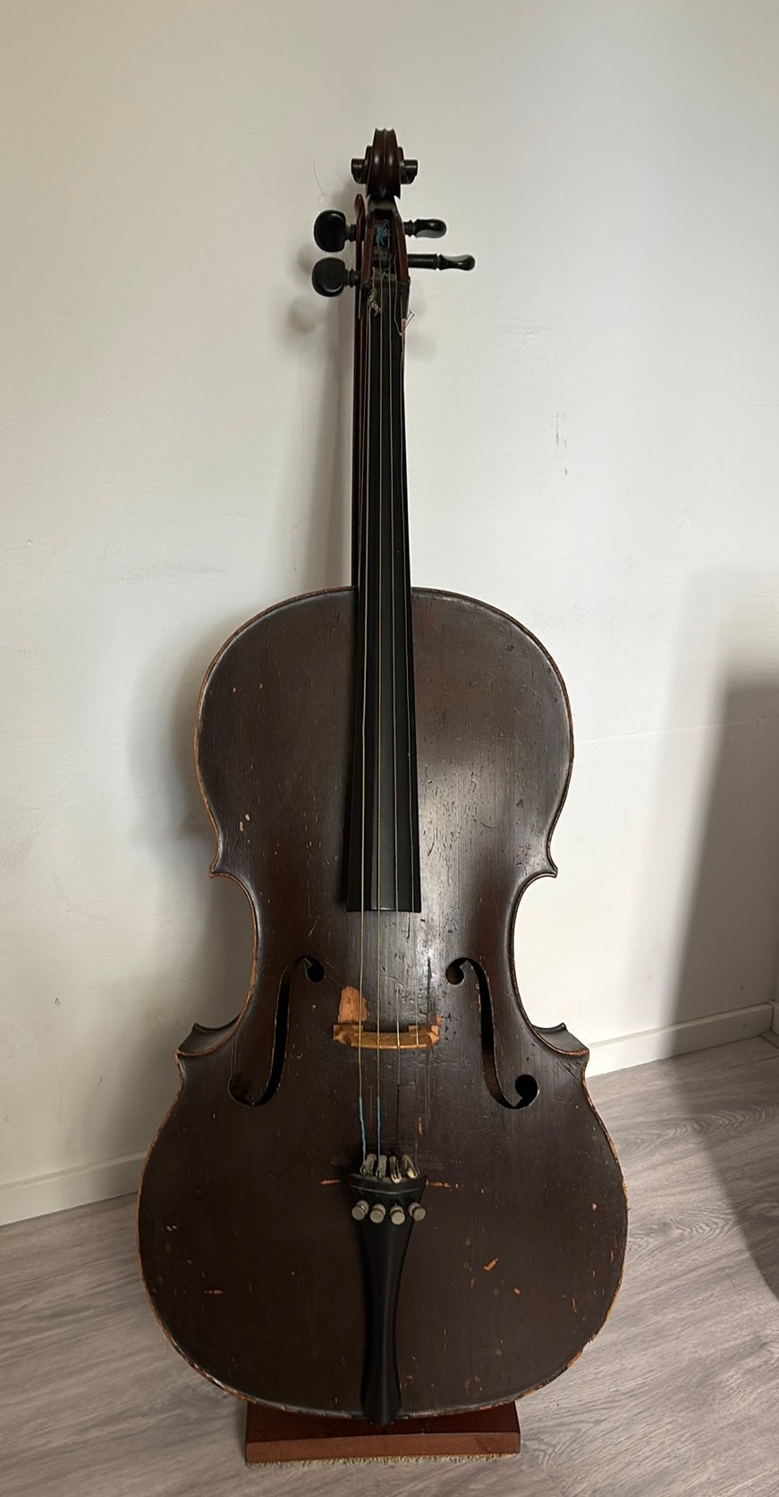 Bijzondere historische Cello Plumerel+originele strijkstok, Muziek en Instrumenten, Ophalen, Gebruikt, 4/4-cello