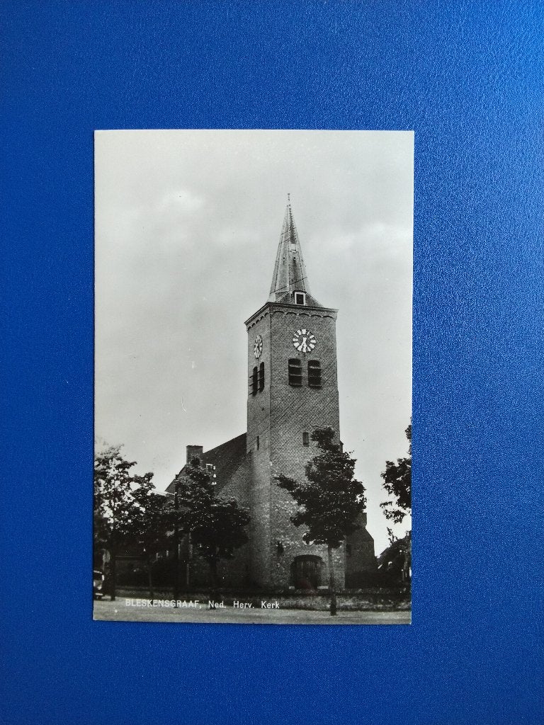 Bleskensgraaf, Ned. Herv. Kerk. Klf, Verzenden, 1960 tot 1980, Ongelopen, Zuid-Holland