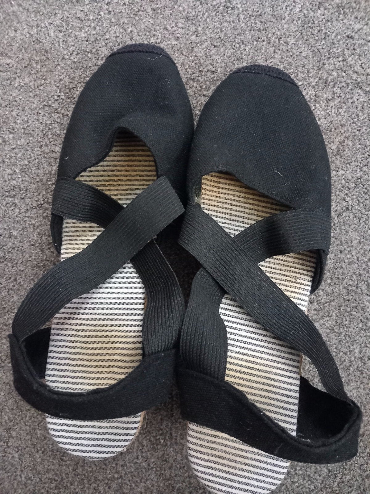 Zwarte espradilles maat 40/41
Slechts een paar keer gedragen, Kleding | Dames, Schoenen, Zwart, Ophalen of Verzenden, Merkloos