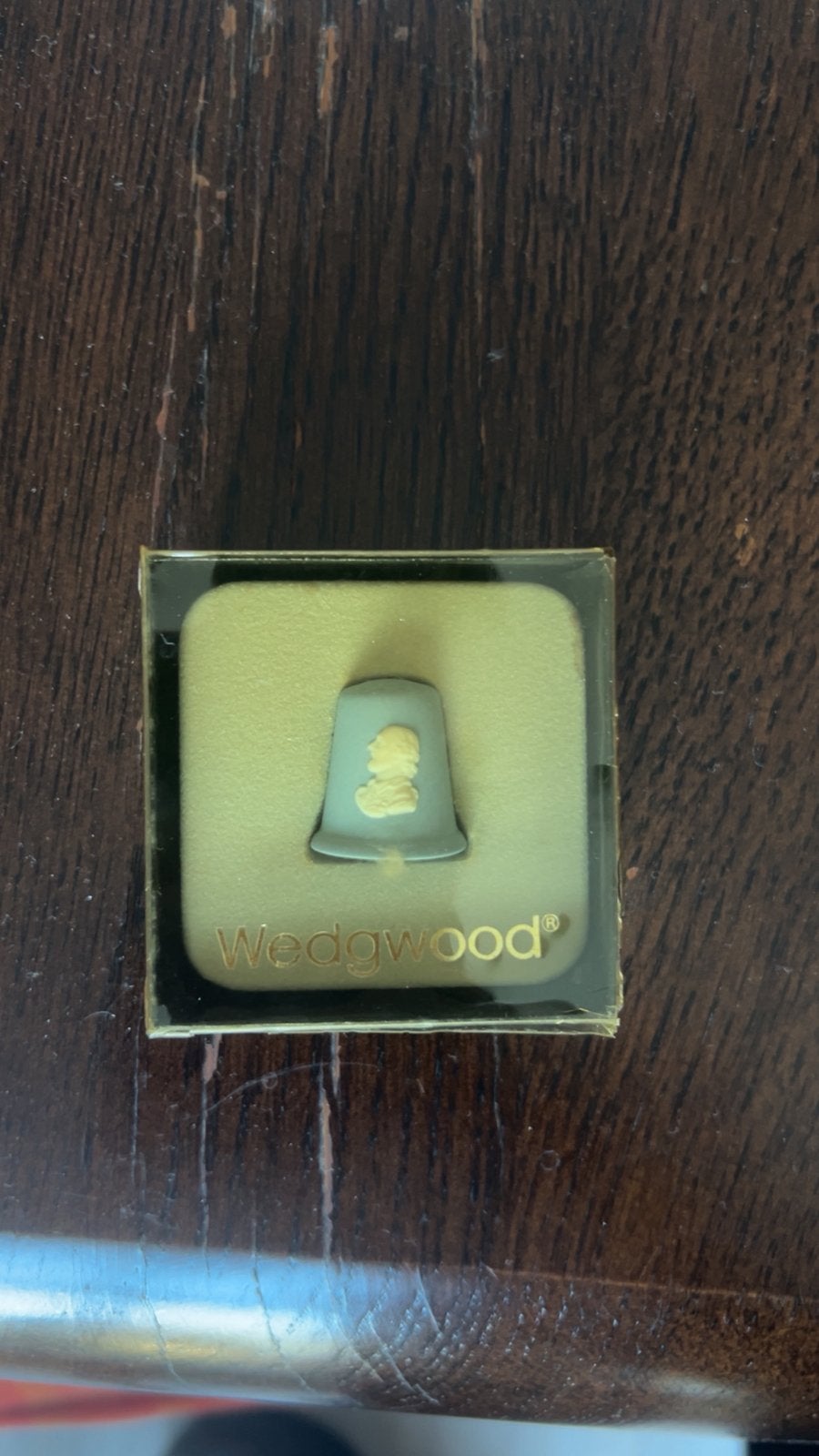 Wedgewood vinger hoedje, Ophalen of Verzenden, Zo goed als nieuw, Miniatuur