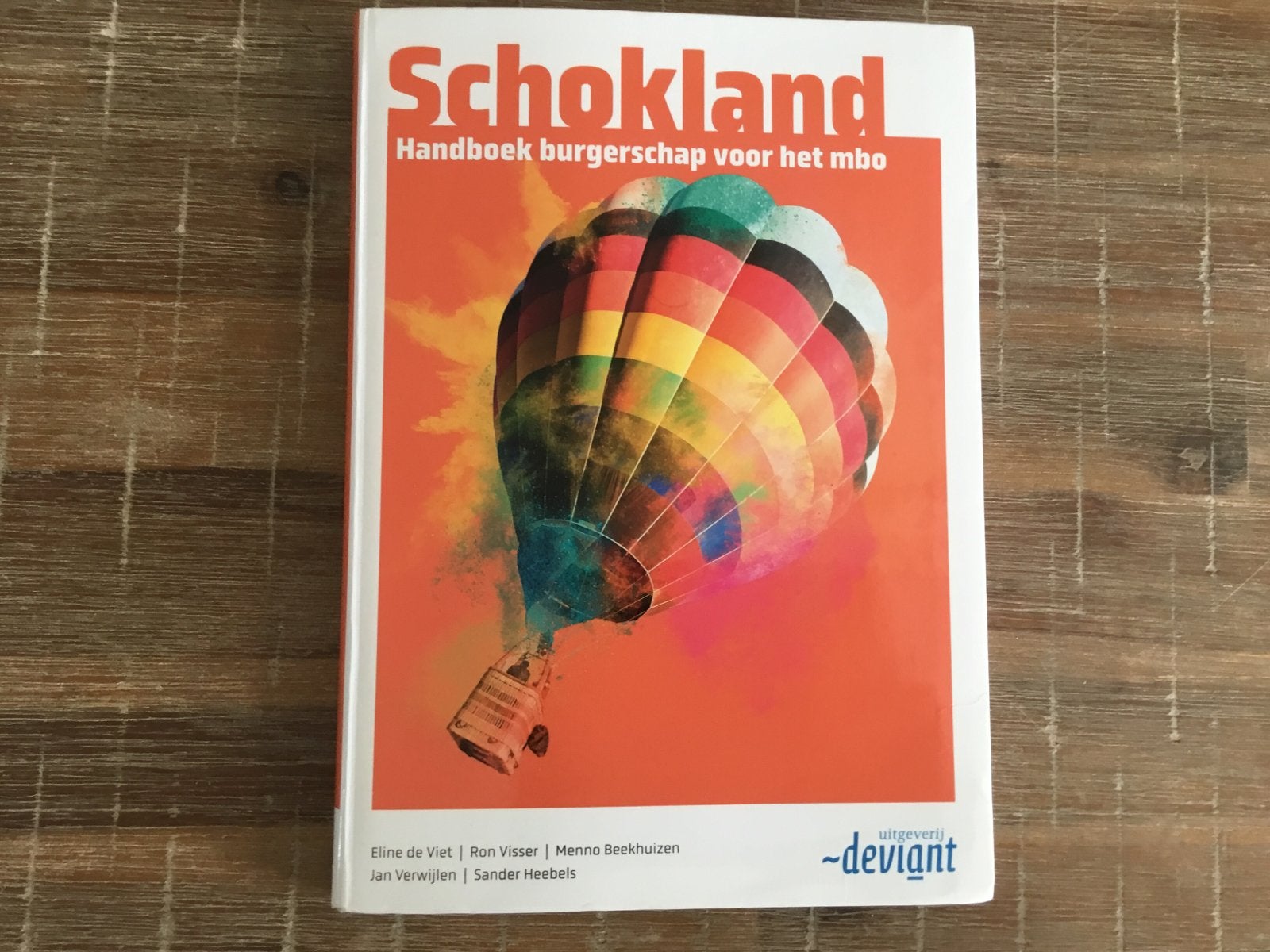 Schokland: Handboek burgerschap voor het MBO, Boeken, Ophalen of Verzenden, Gamma, Zo goed als nieuw, MBO