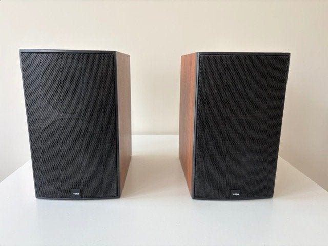 Canton LE120 speakers, Gebruikt, 60 tot 120 watt, Boekenplank luidspreker, Ophalen