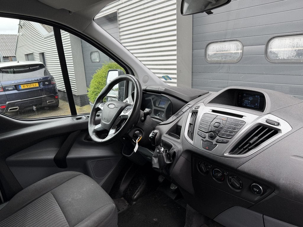 Ford Transit Custom 300 2.2 TDCI L1H1 Trend 9 Pers | Airco |, Voorwielaandrijving, Euro 5, Gebruikt, Wit