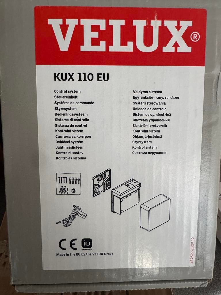 VELUX KUX 110 EU Control Systeem voor Dakramen, Ophalen of Verzenden, Nieuw, Overige typen