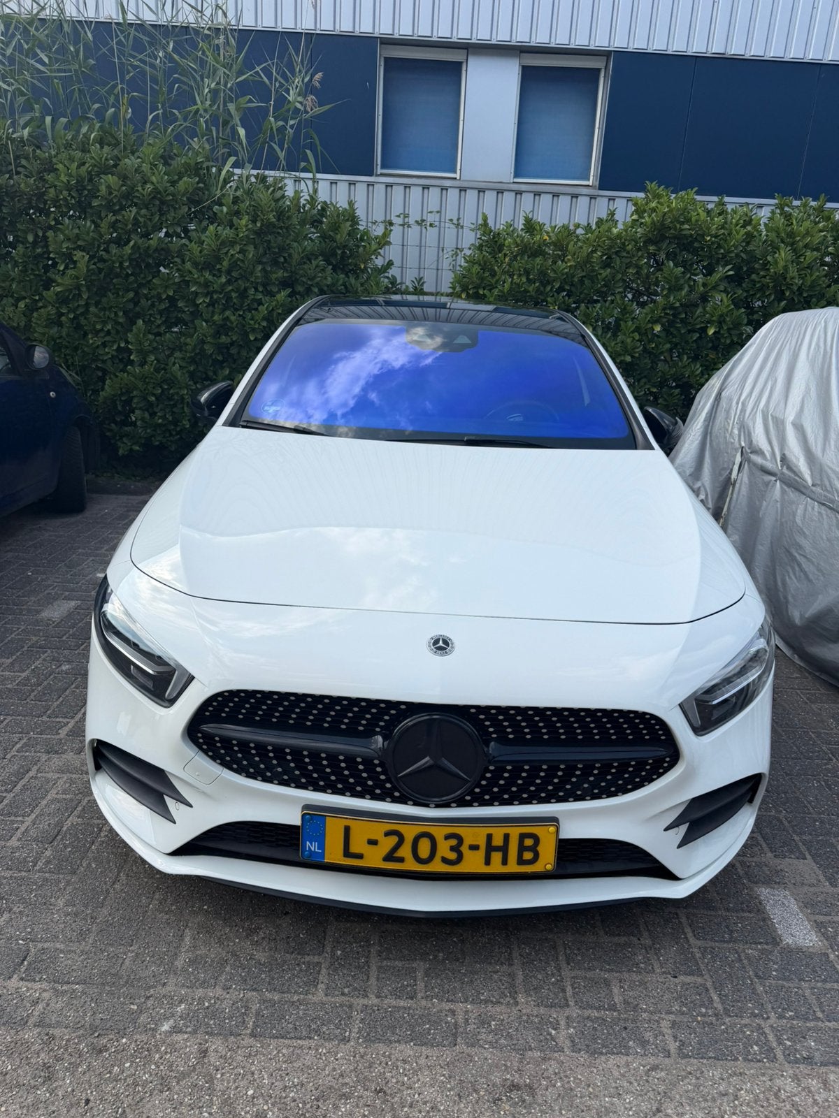 Mercedes a180 amg line, Auto's, 136 pk, Zwart, Wit, 1400 cc