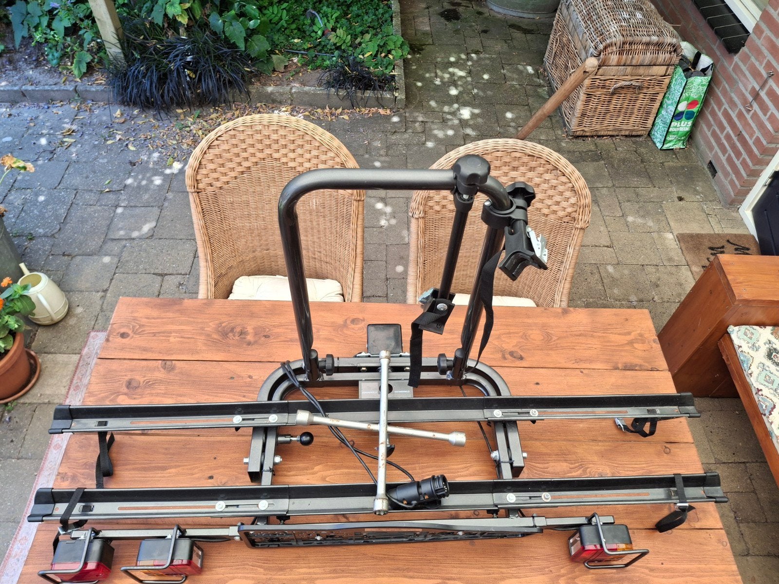 fietsendrager, Ophalen of Verzenden, Gebruikt, Trekhaakdrager