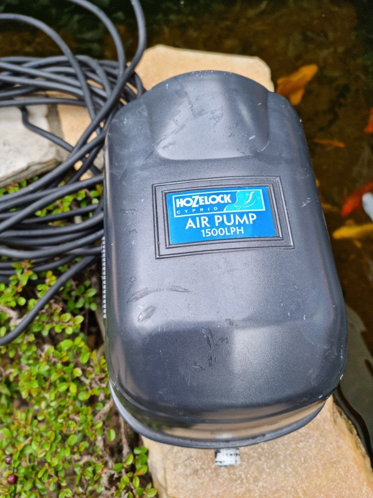 Hozelock Air pump 1500 lph. zie ook mijn andere advertenties, Ophalen of Verzenden, Vijverpomp