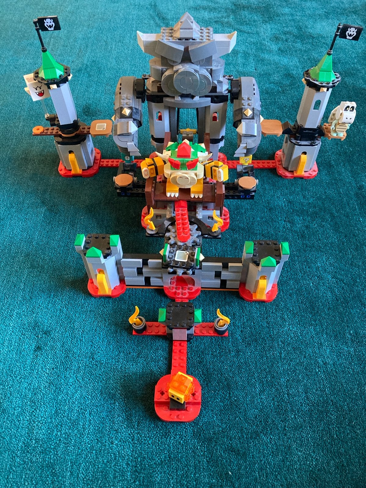 LEGO Super Mario Bowser's Kasteel (set 71369), Ophalen of Verzenden, Zo goed als nieuw, Overige merken