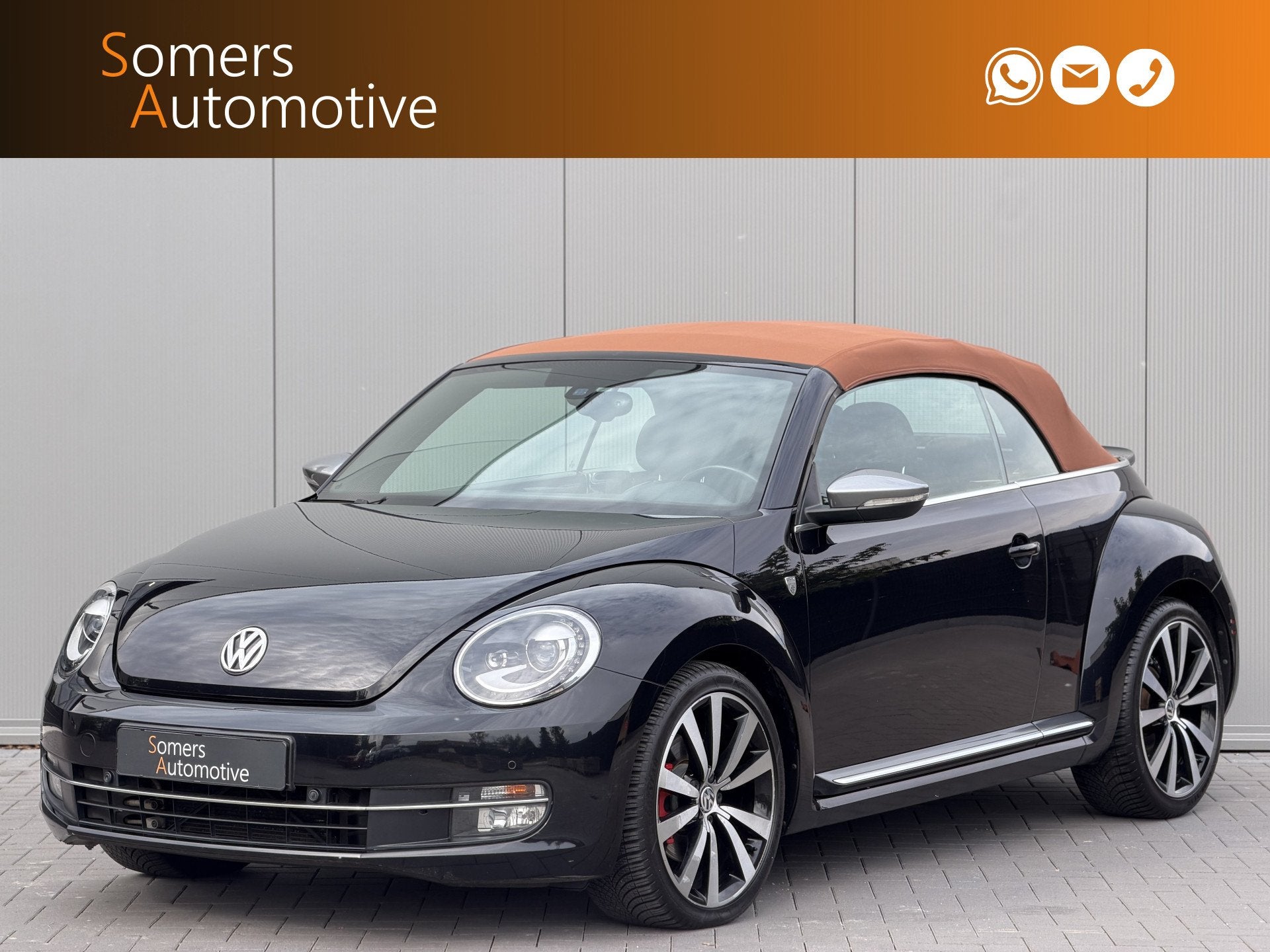 Volkswagen Beetle Cabriolet 2.0 TSI 220pk DSG Karmann | Xeno, Auto's, 15 km/l, Gebruikt, 4 cilinders, 4 stoelen
