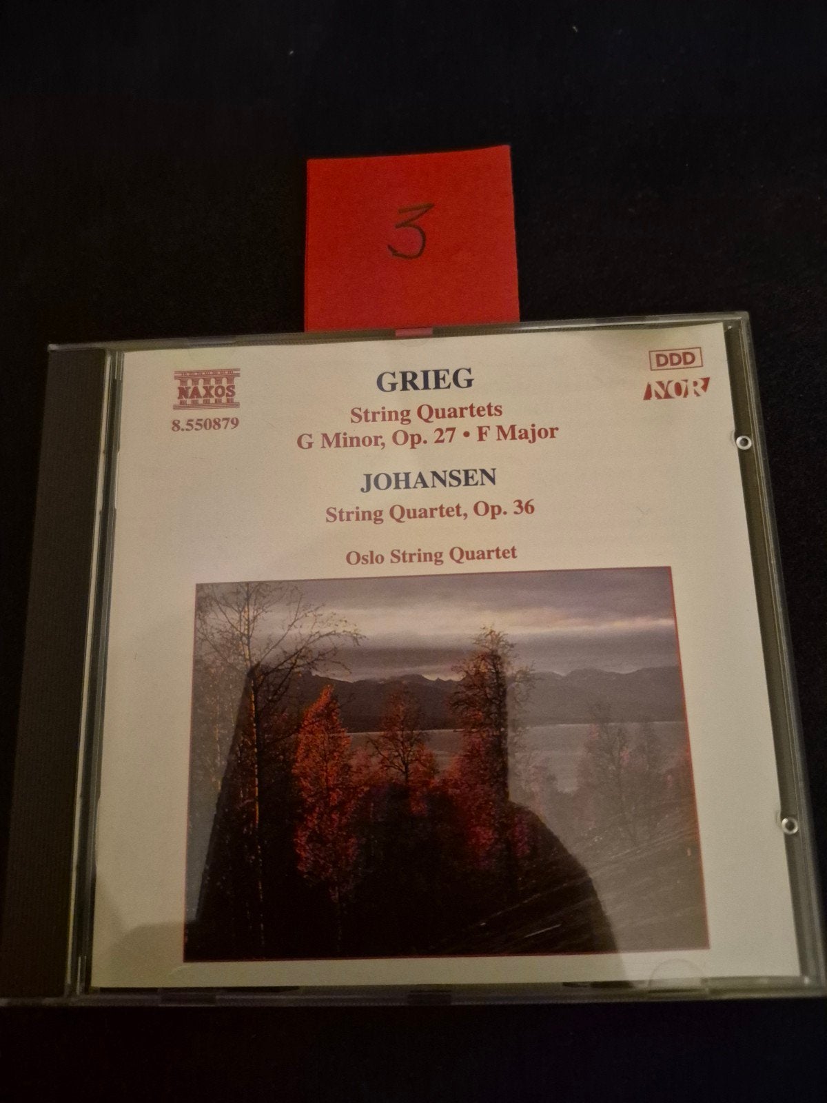 Grieg & Johansen: Strijkkwartetten - Oslo String Quartet CD, Overige componisten, Modernisme tot heden, Ophalen of Verzenden, Inclusief doosje