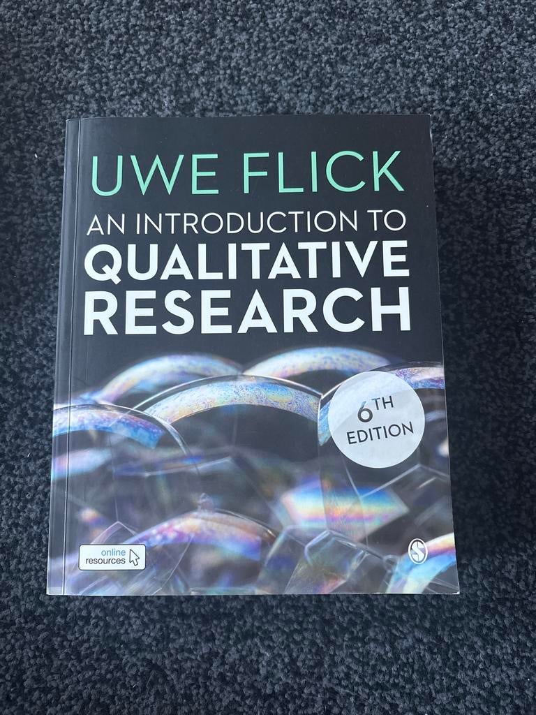 An Introduction to Qualitative Research - Uwe Flick, Boeken, Ophalen of Verzenden, Gamma, Zo goed als nieuw, HBO