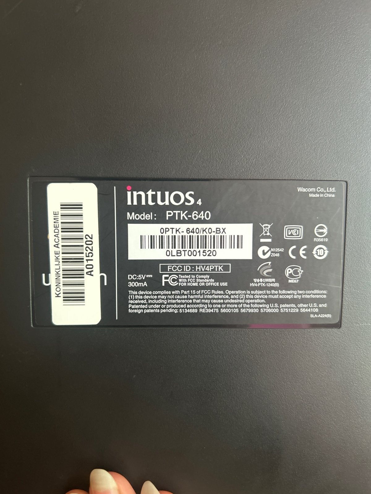 Wacom Intuos4 PTK-640 Grafisch Tekentablet, Computers en Software, Tekentablets, Ophalen of Verzenden, Multi-touch, Gebruikt, Bedraad