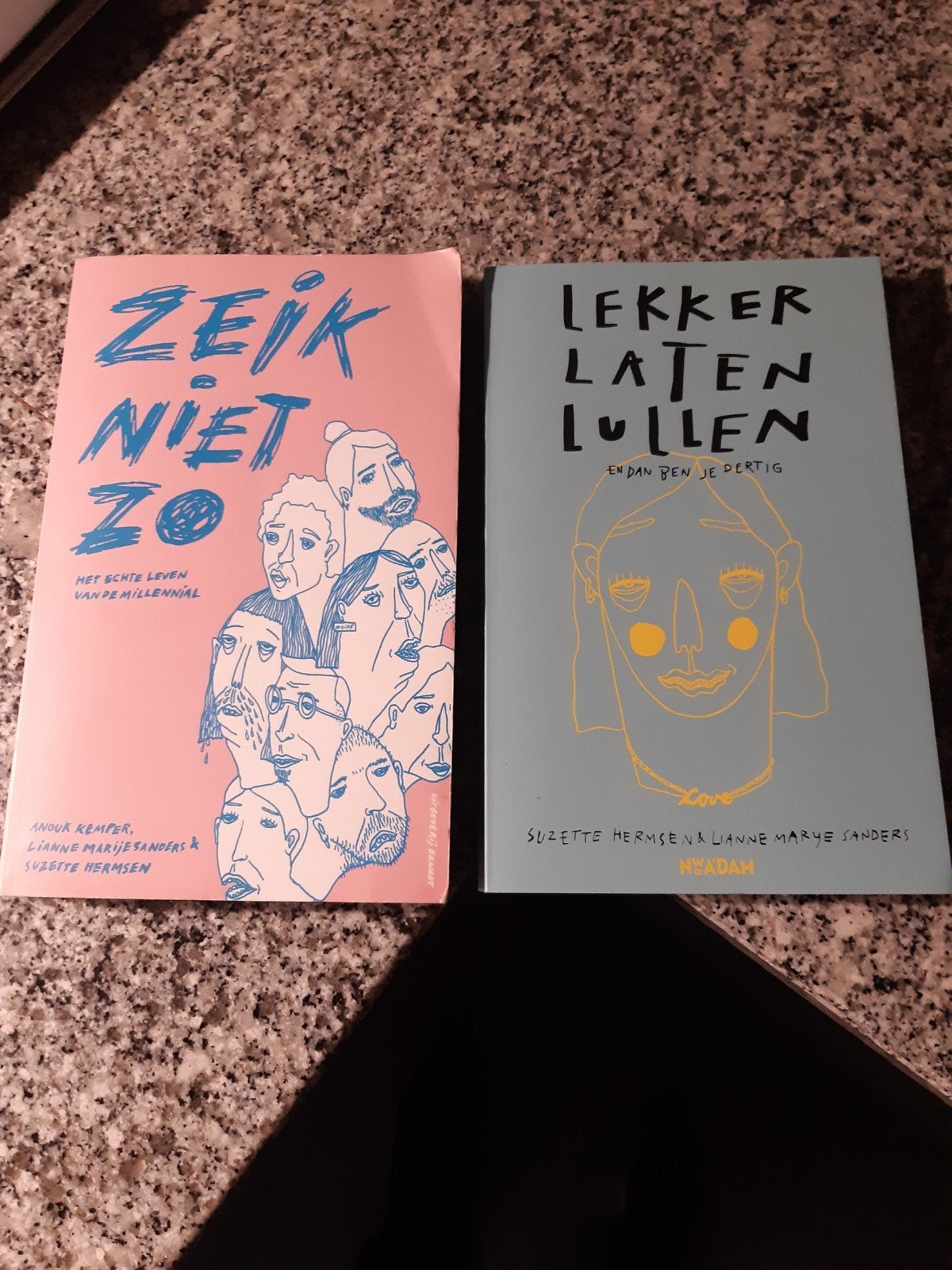 Boek over mannen: Zeik Niet Zo en lekker laten lullen., Ophalen, Zo goed als nieuw, Anouk Kemper, Lisanne Marije Sanders & Maartje Herman