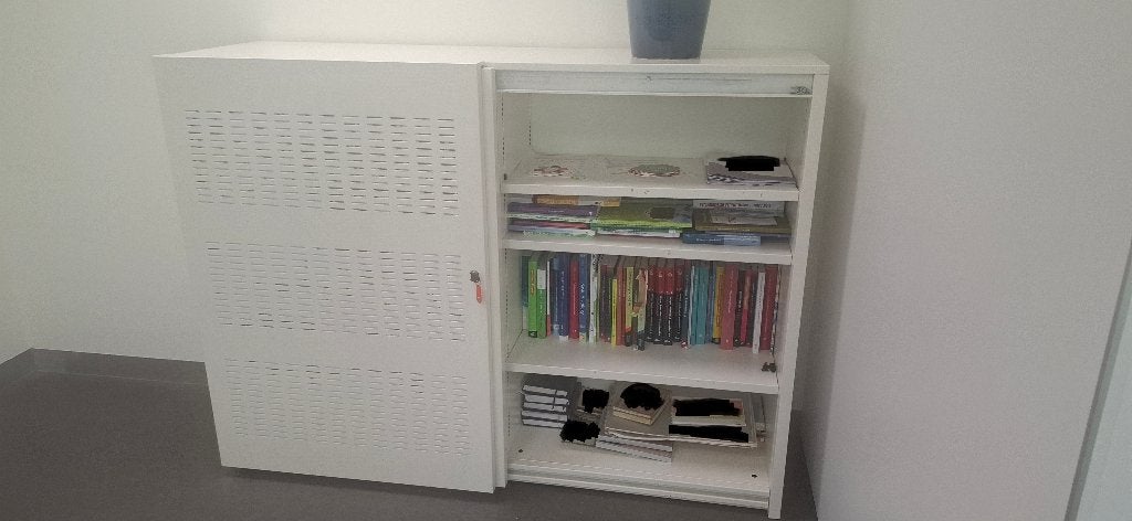 Archiefkast, Huis en Inrichting, Kasten | Roldeurkasten en Archiefkasten, Ophalen, Gebruikt, 100 tot 150 cm, 100 tot 150 cm