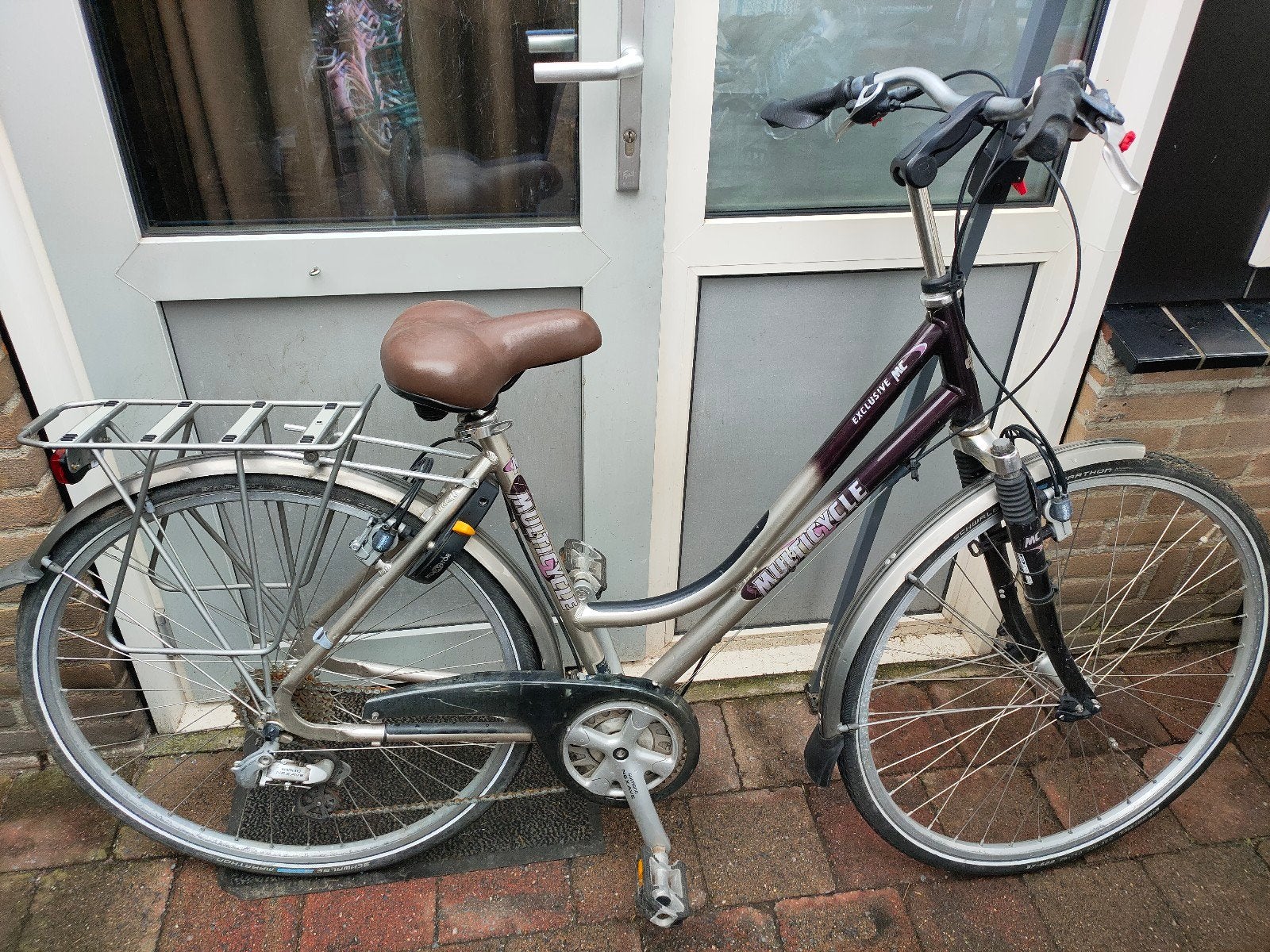 28 inch Multicycle Exclusive aluminium damesfiets, Gebruikt, 47 tot 50 cm, Meer dan 20 versnellingen, Ophalen