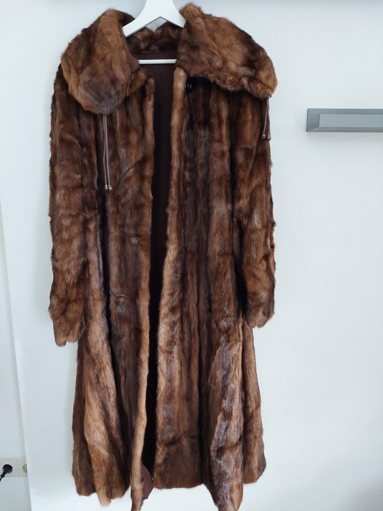 Vintage Nertsjas - Prachtige kwaliteit!, Kleding | Dames, Jassen | Winter, Maat 38/40 (M), Bruin, Ophalen of Verzenden, Zo goed als nieuw