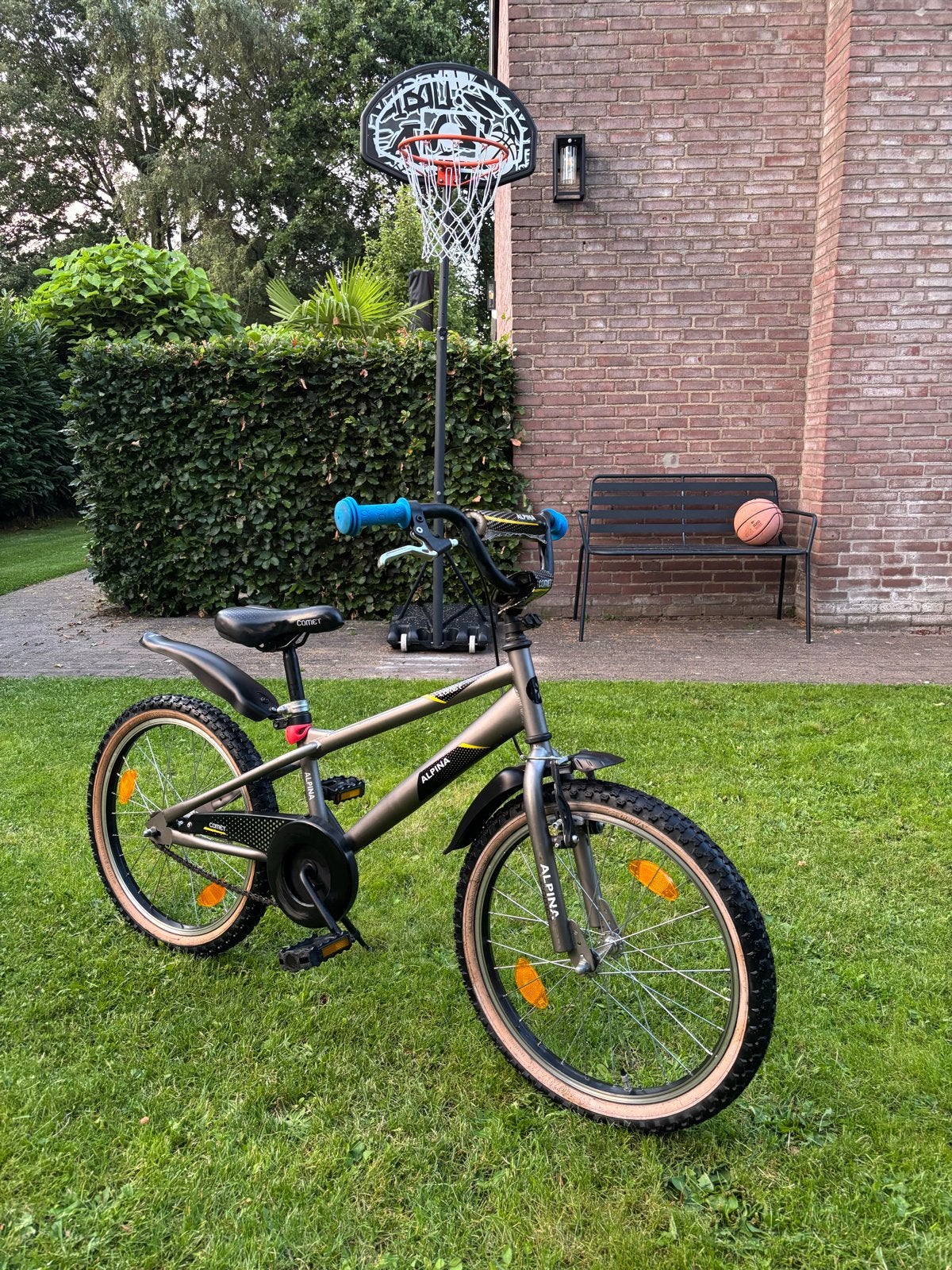 Alpina Comet kinderfiets 20 inch - in nette staat, Fietsen en Brommers, Ophalen, Zo goed als nieuw, Terugtraprem, 16 tot 20 inch