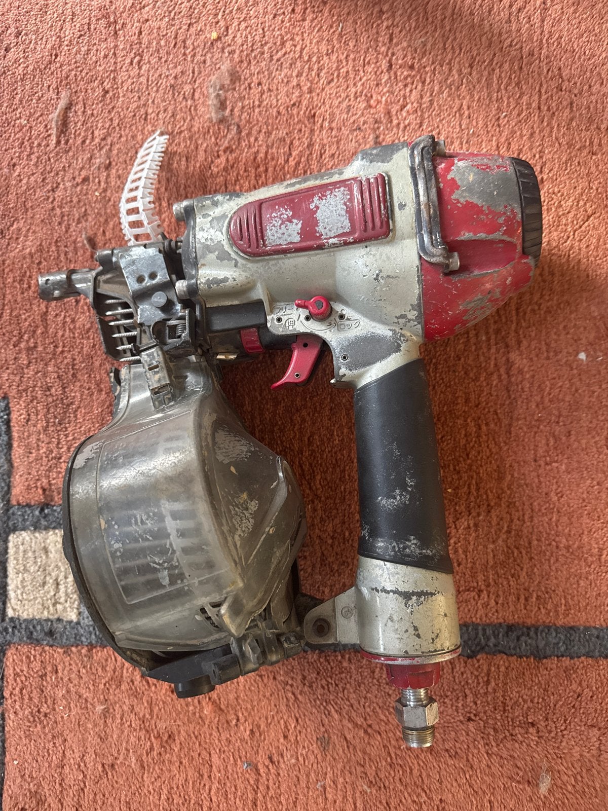 Vintage MAX industriële coil nailer – Japan – zeldzaam, Ophalen
