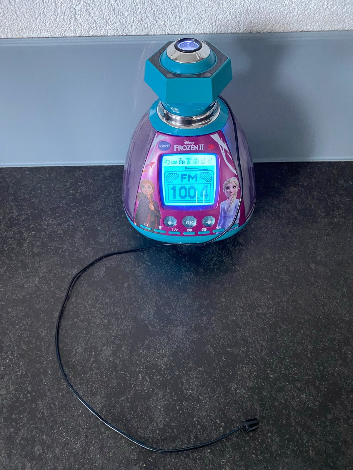 VTech KidiMagic Frozen II Wekker & Muziekspeler, Ophalen of Verzenden, Gebruikt, 4 tot 6 jaar