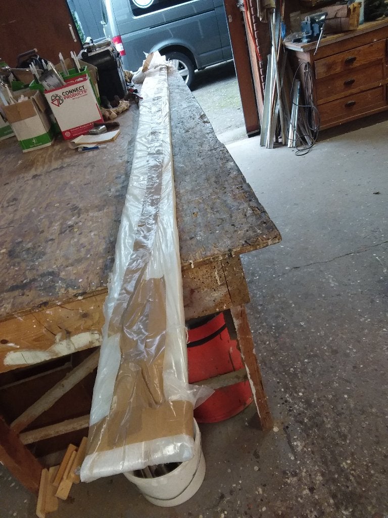 Werzalit plank voor balkonhek, Ophalen, Minder dan 25 mm, Nieuw, Plank
