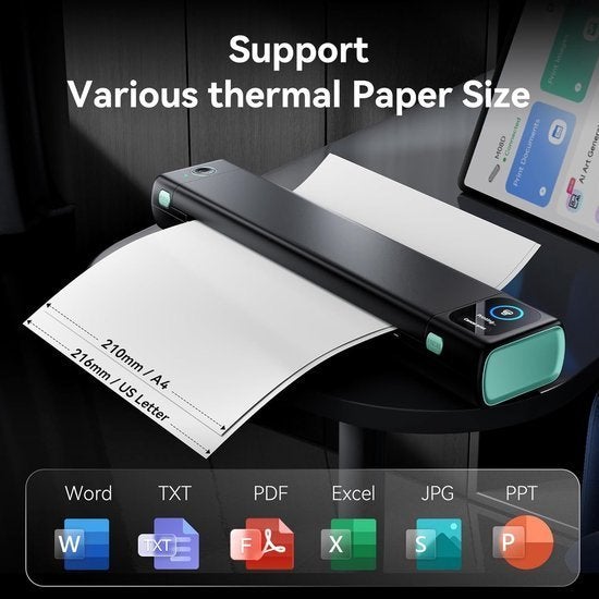 Thermische Printer – Mobiele Printer – Draagbare Printer, Corvance B.V., Verzenden, Nieuw, Corvancebol@gmail.com