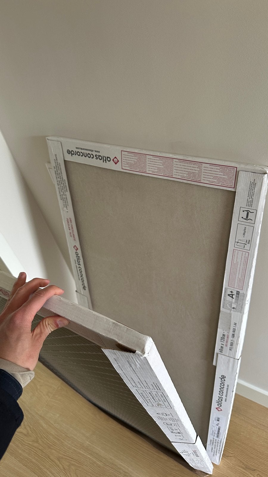 Atlas Concorde Boost Natural Kaolin Mat 60x120cm, 60 cm of meer, 40 tot 60 cm, Keramiek, Nieuw