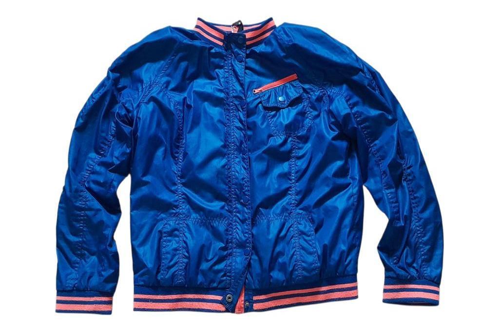 Blauw jack dames, Blauw, Ophalen of Verzenden, Gedragen, Maat 46/48 (XL) of groter